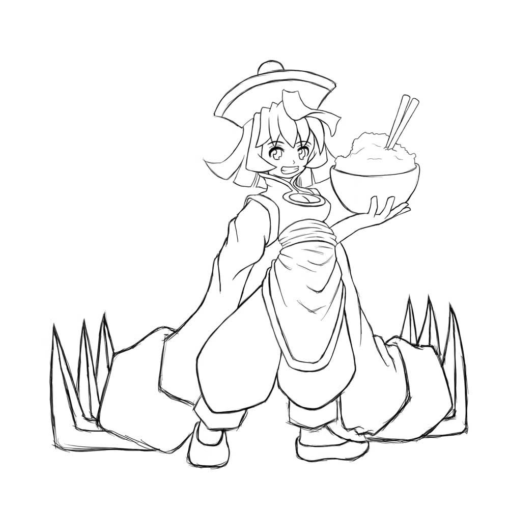 Lei Lei
... Continued from previous picture...
Anyways, after a few years I've returned to drawing characters I like - it's a lot more fun for some reason ^^ People can associate with them because they already have a background and personality.

I was feeling hungry at the time...
Keywords: Darkstalkers Vampire Saviour Savior Lei Lei LeiLei Hsien Ko