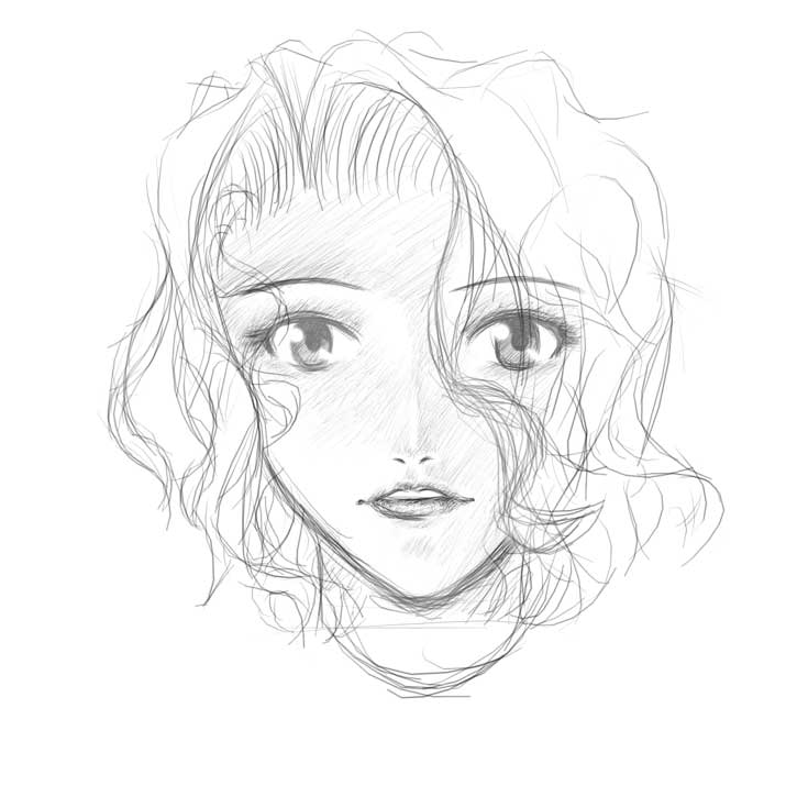 Random Sketch
I really liked these lips for some reason...
