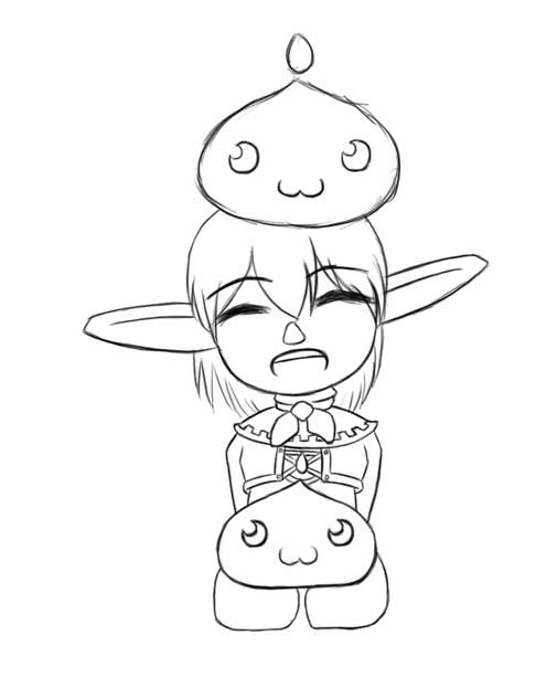 My TaruTaru
I love porings so I drew a picture of my Taru with some~ (In reality, I'd be hugging them with all my might)
