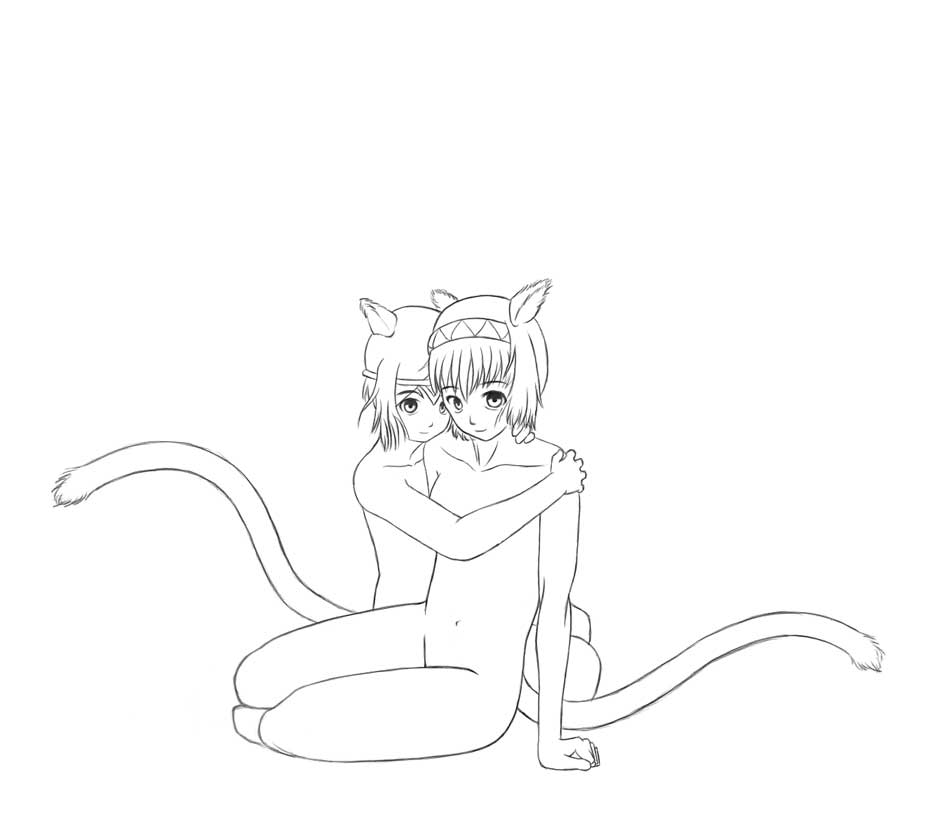 Xylia & Phoe
This is what the previous picture was originally going to look like before I was sidetracked.
Keywords: Final Fantasy XI Mithra Phoe Xylia