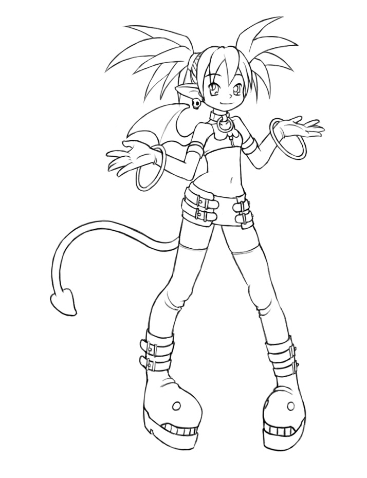 Etna from Disgaea
The B&W Version.
Keywords: Etna Disgaea