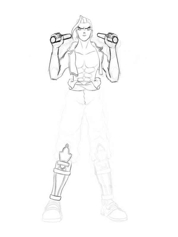 Maxi
I thought I'd upload some old, unfinished pictures that have been laying around: This is one of Maxi from Soul Calibur
