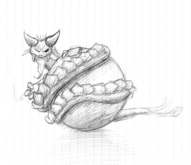 Random Sketch
I like dragons of any style
