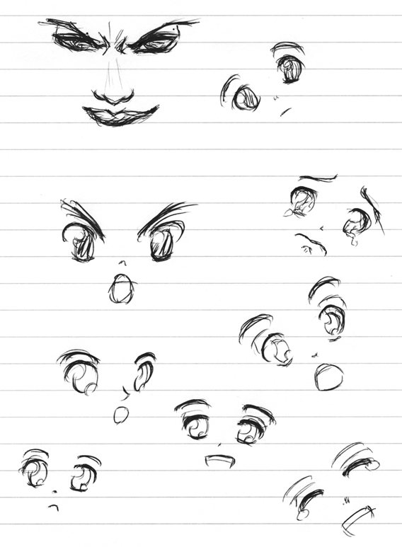 Faces
I don't draw much on paper these days...
Keywords: Faces