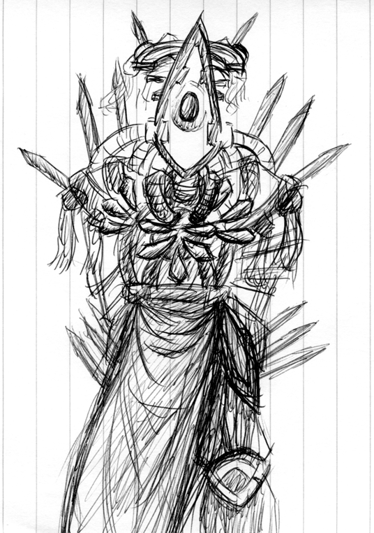 Eldar
Why is it no matter what you draw, if you start with a pointy head, they end up being eldar?
Keywords: Warhammer 40k Eldar