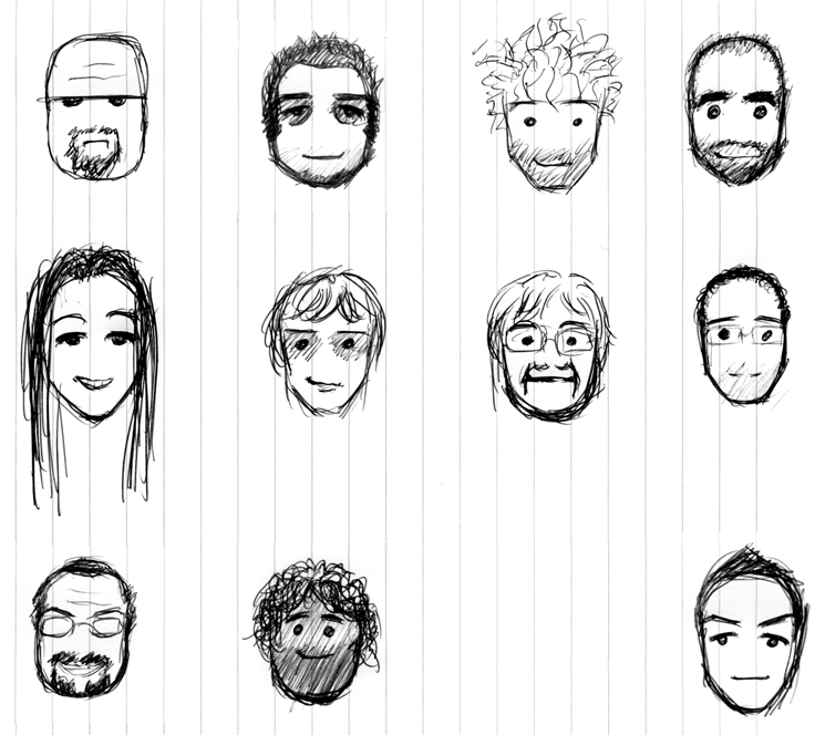 Workmates
A collection of headshots of the people I work with.
Keywords: Work