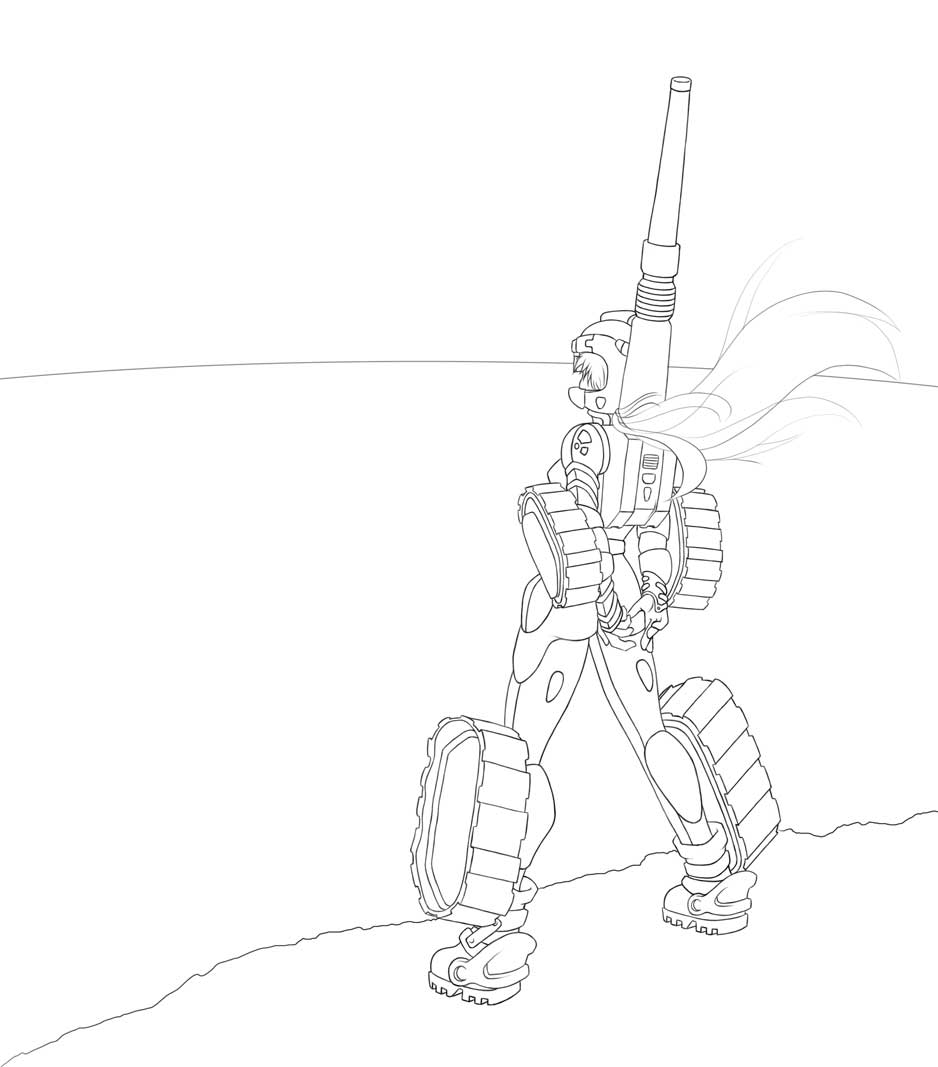 Tank Girl
The background is somewhat... lacking
